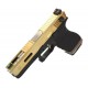 Страйкбольный пистолет WE GLOCK-18 G-Force, авт, металл слайд, Titanium Version, WE-G002WET-TG